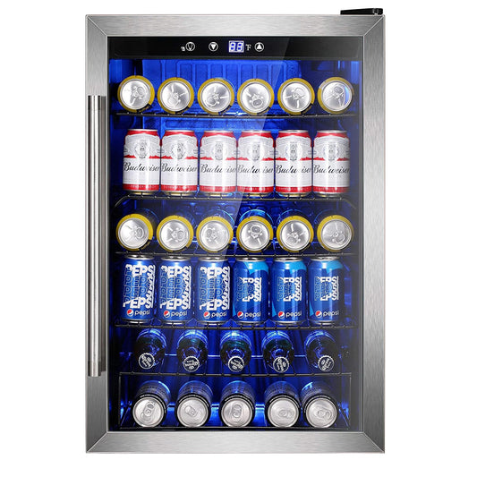 Electactic Freestanding Wine Fridge with Glass Door